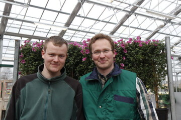 Frank (l.) und Adi Ludwig  die engagierten Unternehmer