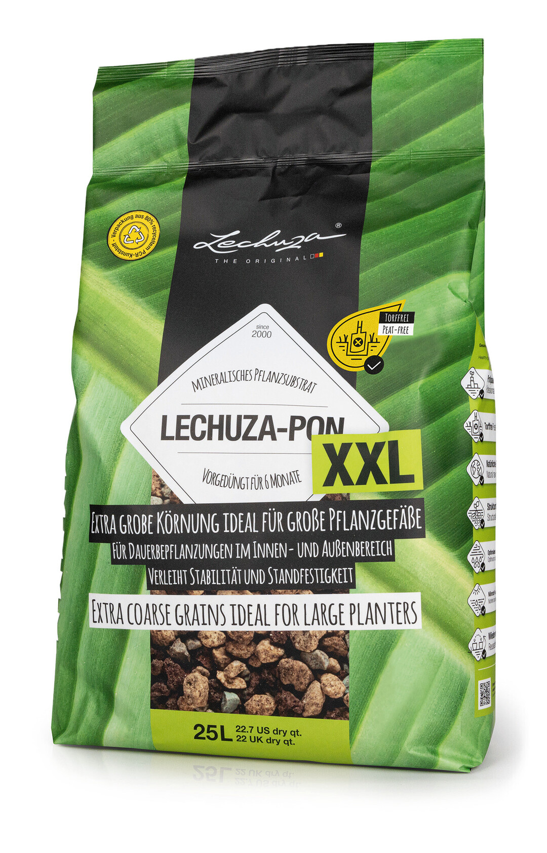 Lechuza erweitert 2024 sein Sortiment an Pflanzgranulaten um drei neue Produkte. <br />
<a href="https://www.lechuza.de"  target="_blank" >www.lechuza.de</a>