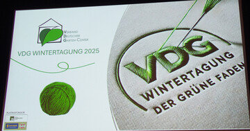 Der Grne Faden, der die netzwerkartigen Verbindungen aller in der Branche darstellt und Orientierung in einer Welt voller Vernderungen geben soll, fhrte durch die 65. VDG-Wintertagung.