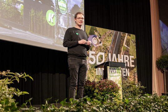 Alexander Kremer sprach über seine Unternehmensphilisophie und seine Vision für seine Gartencenter.