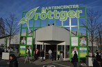 Das Gartencenter Röttgers mit neuem Eingangsbereich