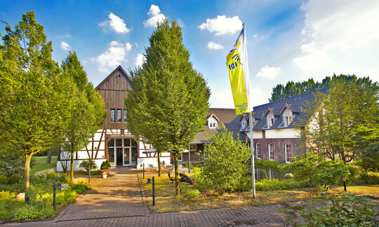 Das Gstehaus und Bildungssttte des FDF sind in einem ehemaligen Bauernhof untergebracht