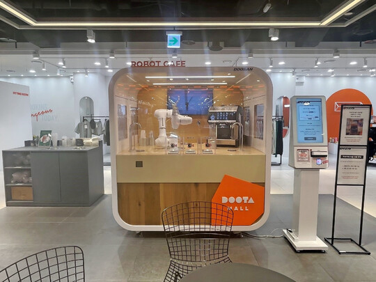 Momentan der absolute Hype: Das Roboter-Caf.
