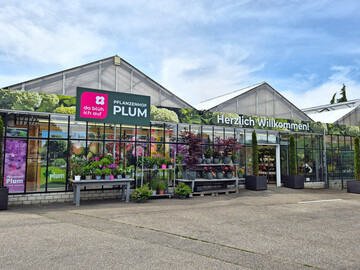 Der neue Pflanzenhof Plum, entstanden aus dem Gartencenter A. Mller-Platz