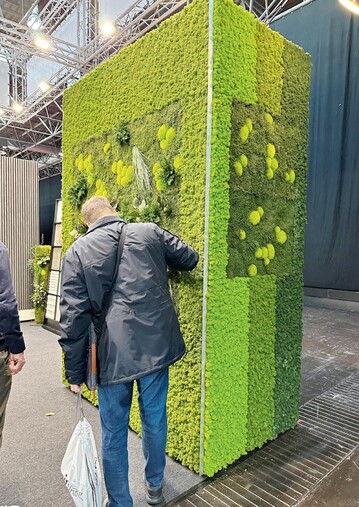 Die grne Wand  modular, schnell aufgebaut und nachhaltig mehrfach im Einsatz