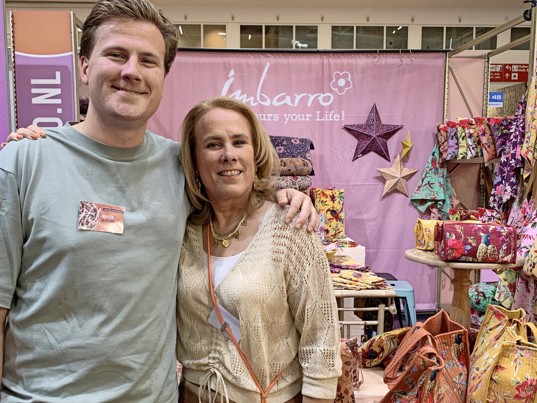 Imbarro, Zutphen / Nl: Astrid Morsinks Sohn Wouter gehrt seit 1. Juli fest ins Team von Imbarro und nutzte die TrendSet als perfekten Start in der Branche. 
<a href="https://www.imbarro.nl "  target="_blank" >www.imbarro.nl </a>