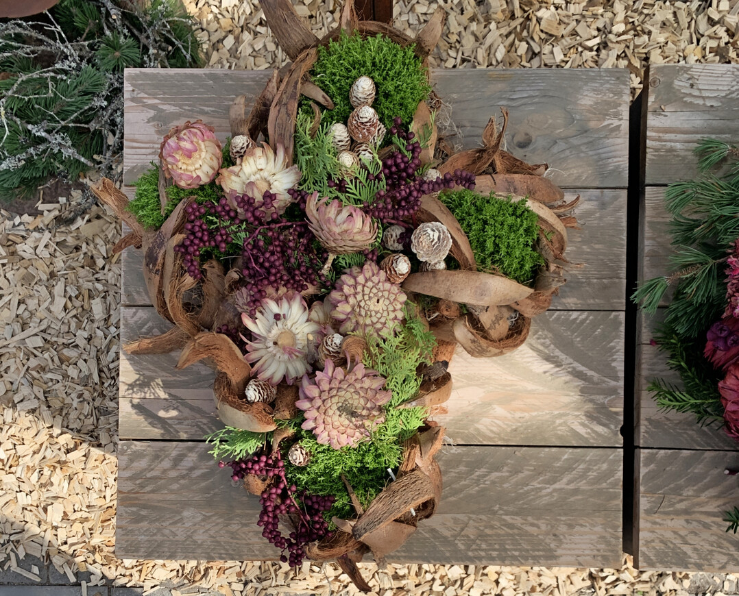 Kleine und groe Werkstcke entstanden fr die Show und fr die Ausstellung im Eingangsbereich bei Trautz.