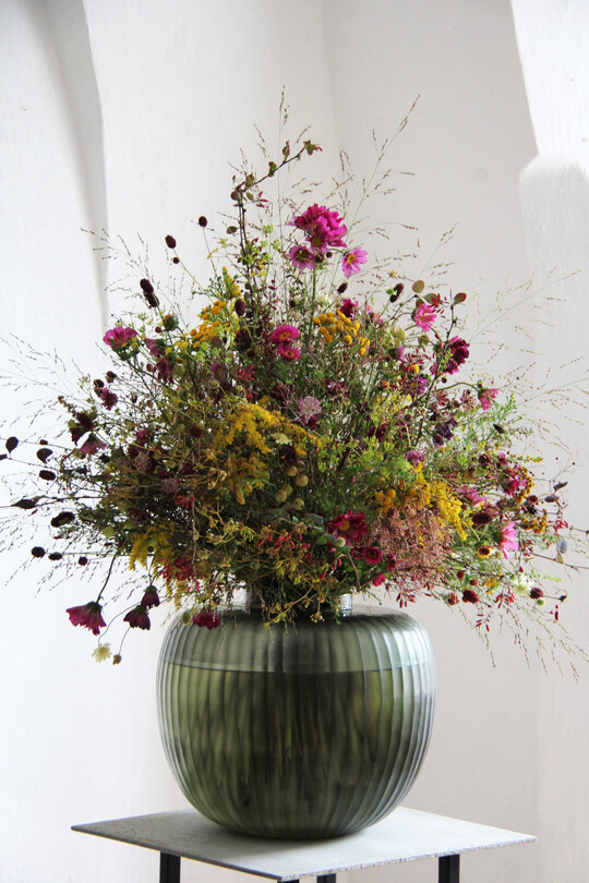 Wild naturhaft: der luftige Strauß von
<b>Jana Celine Jenny</b>
aus Österreich