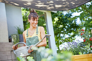 Der eigene Anbau von Gem�se und Kr�utern ist nach wie vor sehr beliebt.