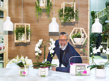 Die POS-Erlebniswelt fr die grne Branche ist erneut unter kreativer Leitung von Trend-Watcher Romeo Sommers.