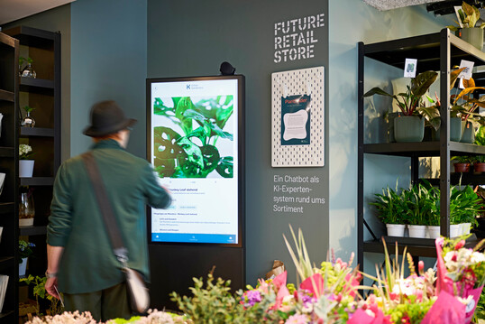 Welche Pflanze passt zu meinem Wohnsetting � der Chatbot wusste es.