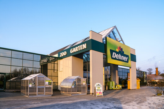 Umgebauter Markt der Gartencentergruppe Mnsterland in Osnabrck 