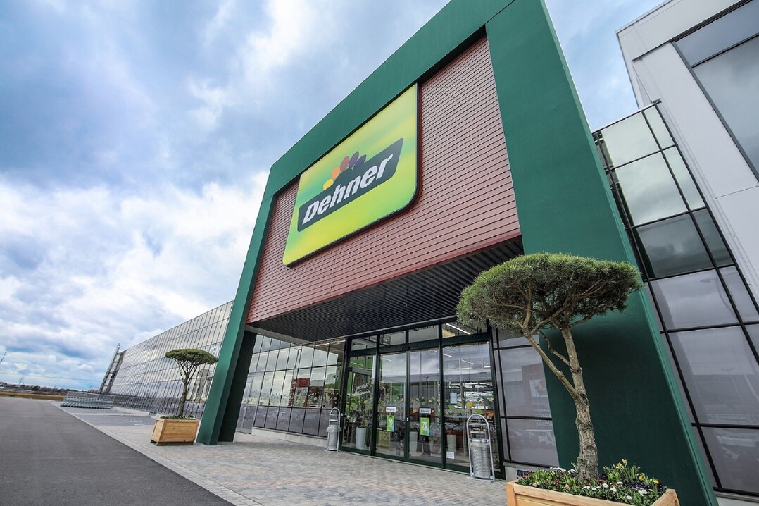 Außenansicht des Garten-Centers in Waiblingen.