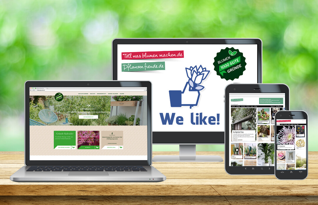 Landgard und Blumenbüro Holland machen gemeinsam Werbung für Blumen und Pflanzen
