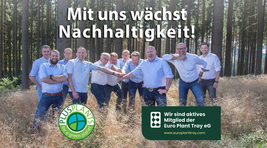 PlusPlants tritt dem Projekt Euro Plant Tray bei