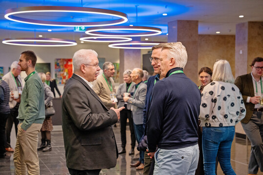 Aktives Netzwerken in den Pausen