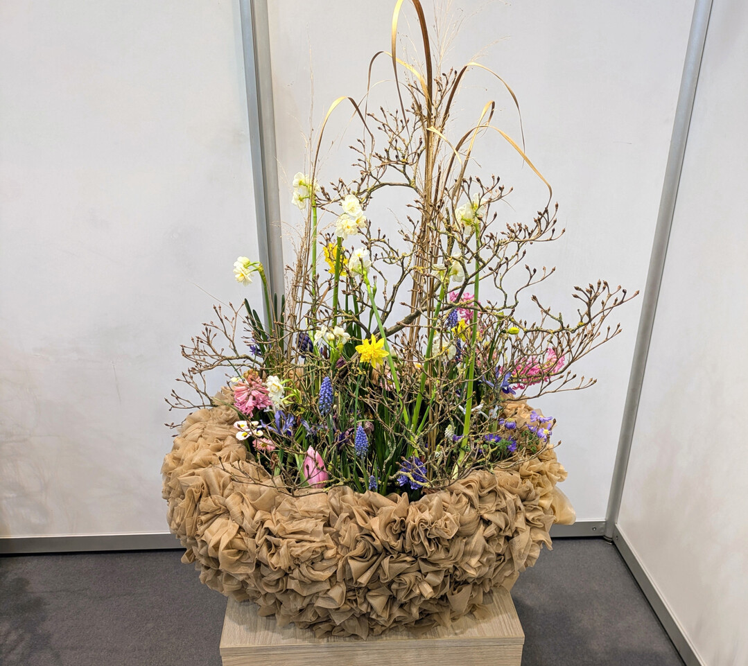 �Im Scho� der Erde erwacht die Natur von neuem�: Mary Michelfelder erzielt mit ihrer Pflanzung die Bronzemedaille in dieser Kategorie.  