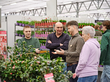 Die Nachfrage nach Au�enpflanzen ist laut Plantarium|Groen unvermindert hoch.