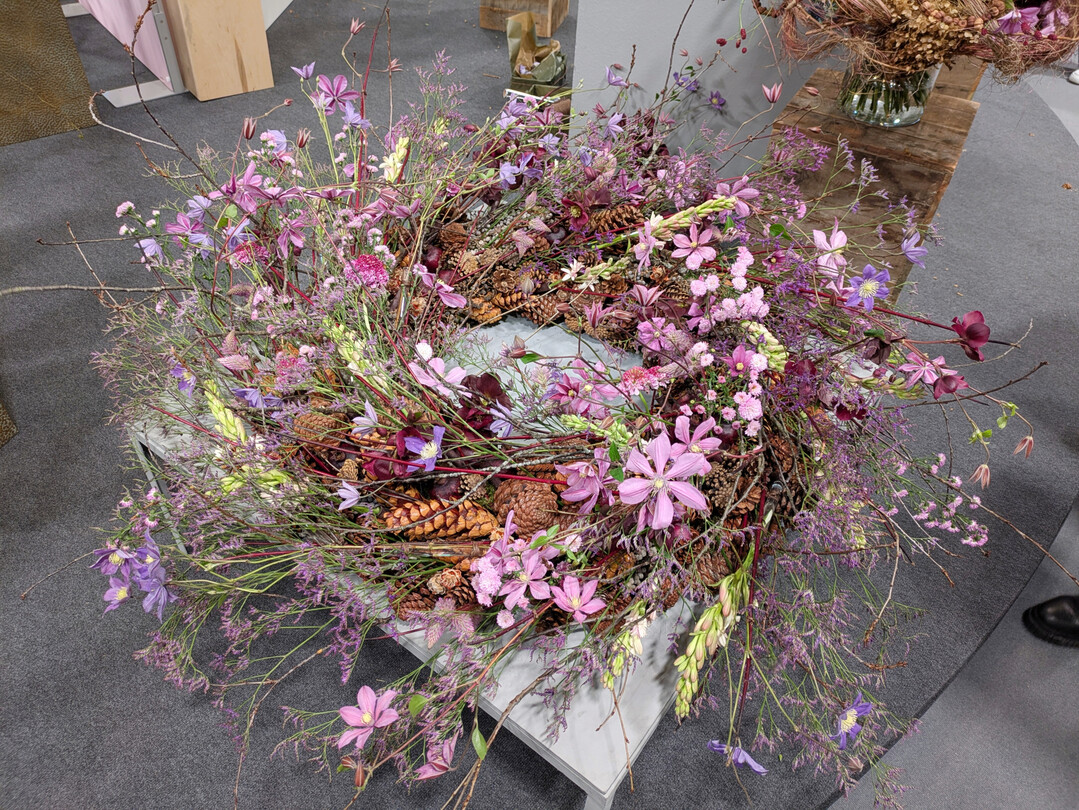 Ein Kranz von Sara-Lisa Ludvigsson. 