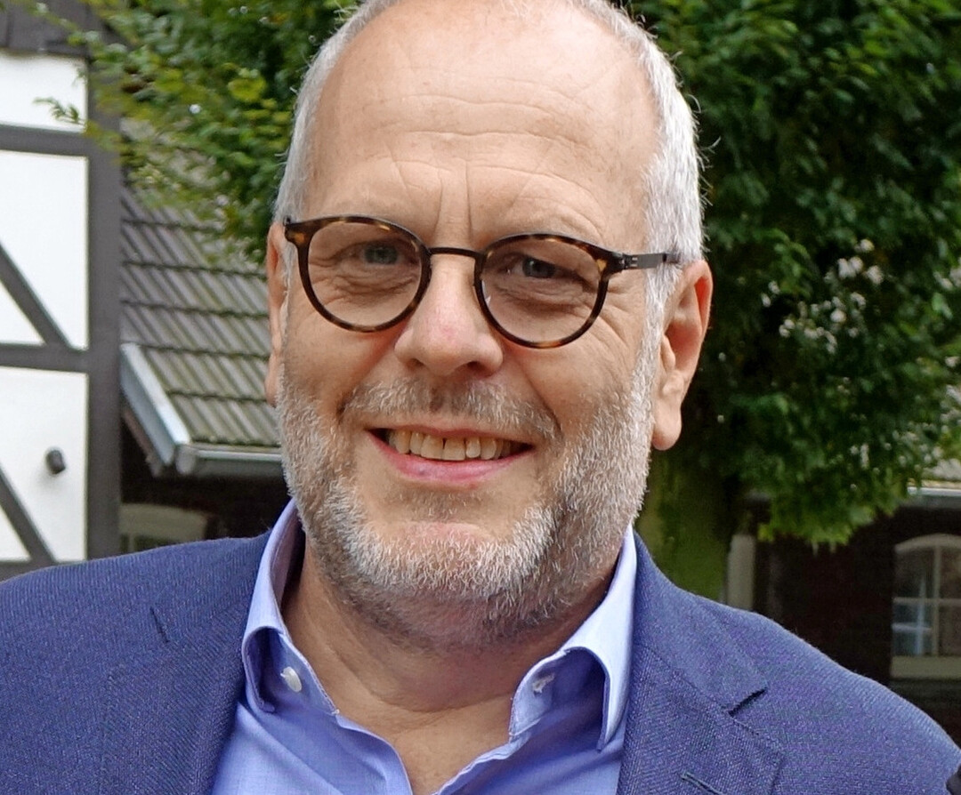 Klaus G�tz, Pr�sident des Fachverbands Deutscher Floristen