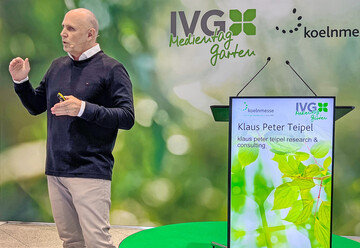 Vortrag von Klaus Peter Teipel beim IVG Medientag Garten