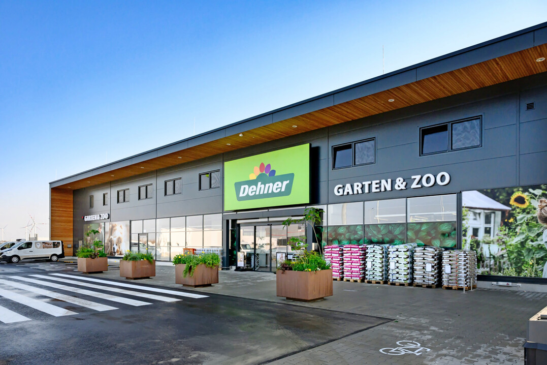 Neues Dehner Gartencenter in Neusiedl am See, �sterreich.