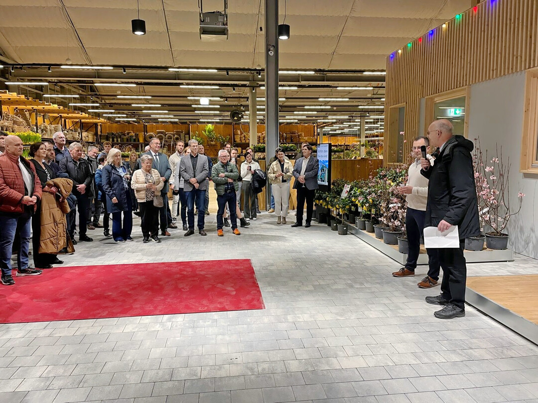 Michael Kutter bei seiner Eröffnungsrede