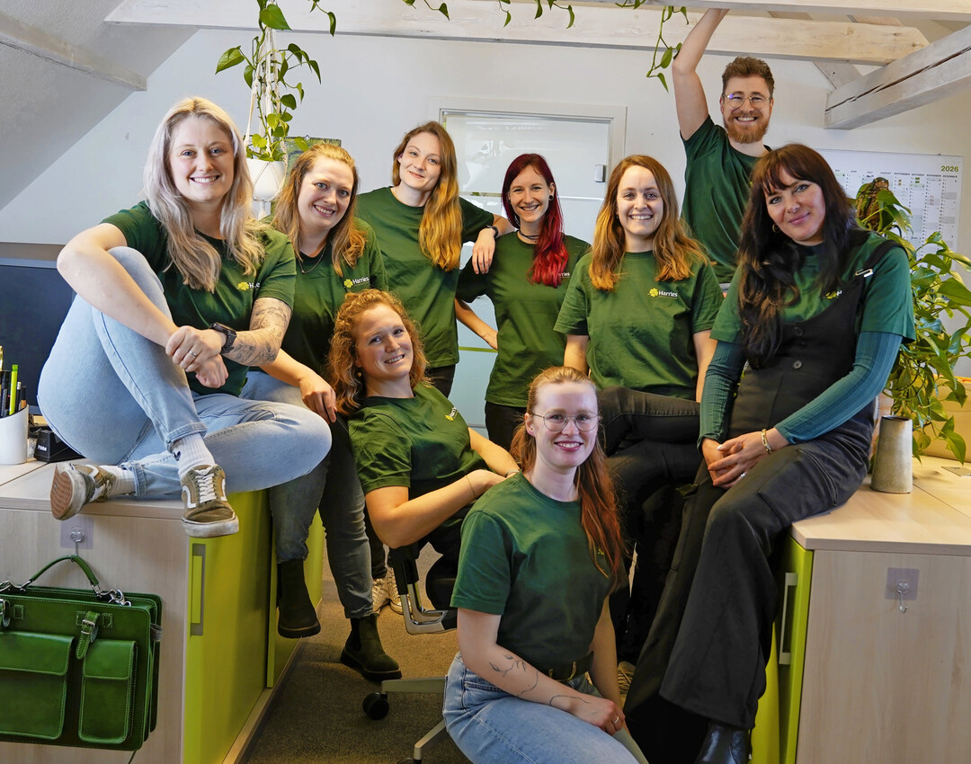 Das Team von Harries Plantdesign