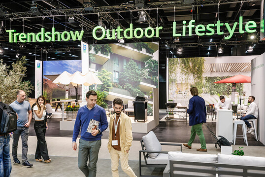 Die Outdoor-Living-Trends zeigt die Trendshow Outdoor Lifestyle auf der spoga+gafa, Halle 10.2