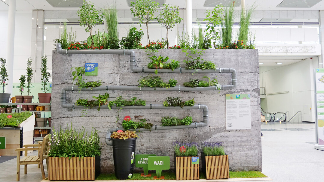 POS Green Solution Islands auf der spoga+gaga 2024