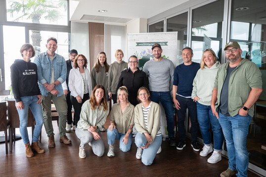 Landgard-Vertreterinnen und -Vertreter und Content Creator bei Landgard Inside