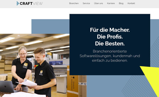 Die Craftview Software GmbH übernimmt Rita Bosse.