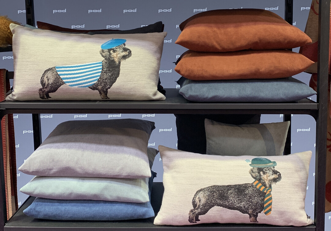 Trendige Kissen und Heimtextilien von 
<a href="https://www.padconcept.com"  target="_blank" >PAD</a>
, Mertingen 