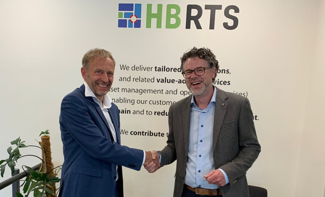 Dirk Bansemer (l.), Geschftsfhrer der Euro Plant Tray GmbH, mit Eric Schrover CEO von HB RTS.