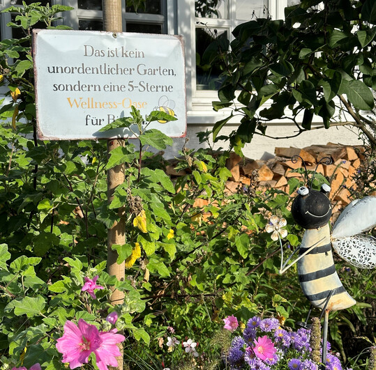 Wilde Ecken im Garten, werden vielen Hobbygrtnerinnen und -grtnern immer wichtiger.