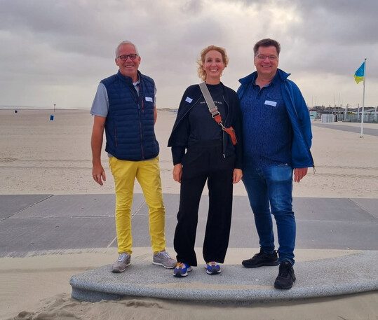 Die drei Initiatoren der Pflanzenschule (v.l.): Michael Seuthe, Nicole Klattenhoff und Jens Schachtschneider