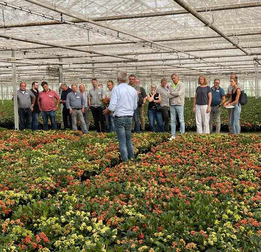 Die Exkursion f�hrte zu 15 Produktionsg�rtnereien in der niederl�ndischen Region Westland.