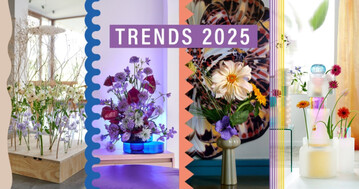 Ausgehend von Wertetrends stellt Blumenbro Holland fr 2025 vier Stiltrends vor, denen die Achtung von Natur und Umwelt gemeinsam ist. 