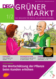 Cover DEGA GRNER MARKT 01-02/2015