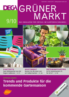 Cover DEGA GRNER MARKT 09-10/2014