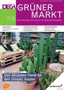 Cover DEGA GRNER MARKT 07-08/2017