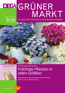 Cover DEGA GRNER MARKT 09-10/2013