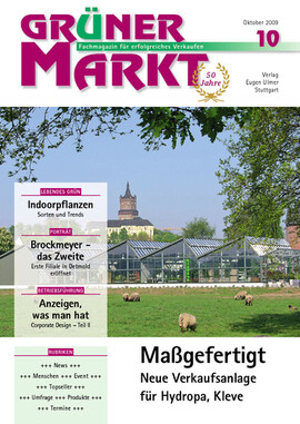 Cover DEGA GRNER MARKT 10/2009