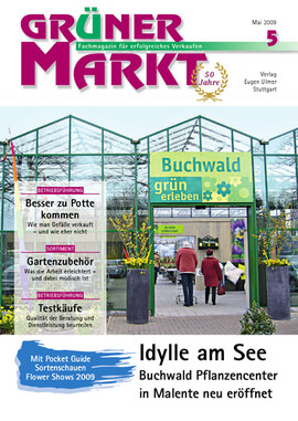 Cover DEGA GRNER MARKT 05/2009