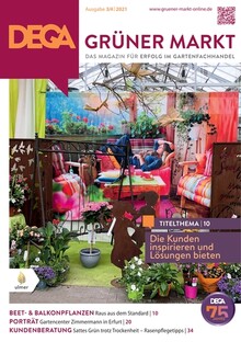 Cover DEGA GRNER MARKT 03-04/2021