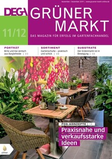 Cover DEGA GRNER MARKT 11-12/2019