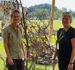 Anian Friedrich mit Kerstin Dallmann