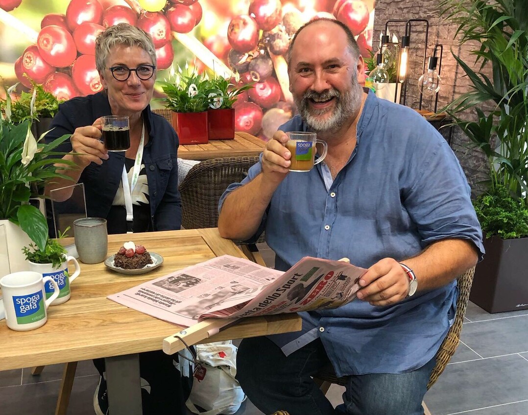 Konnie van Delft und Oliver Mathys