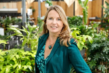 Susanne Eidenberger ist Geschftsfhrerin der sterreichischen Gartencenterkette bellaflora.