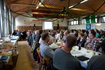 Volles Haus - zur Wintertagung der bayerischen Einzelhandelsgrtnereien kamen so viele Teilnehmer wie nie zuvor.